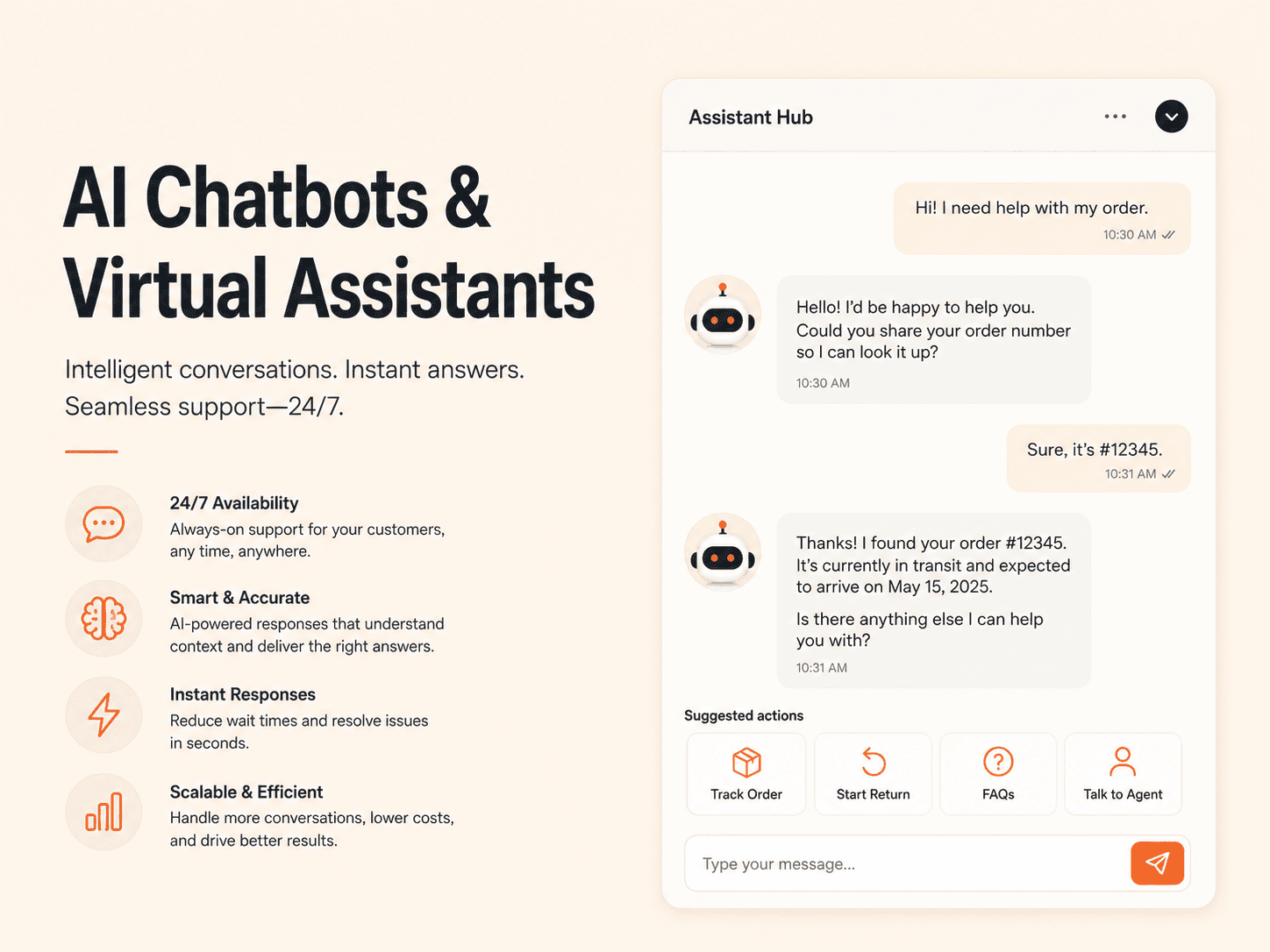 AI Chatbots & Virtual Assistants digitallyscaled