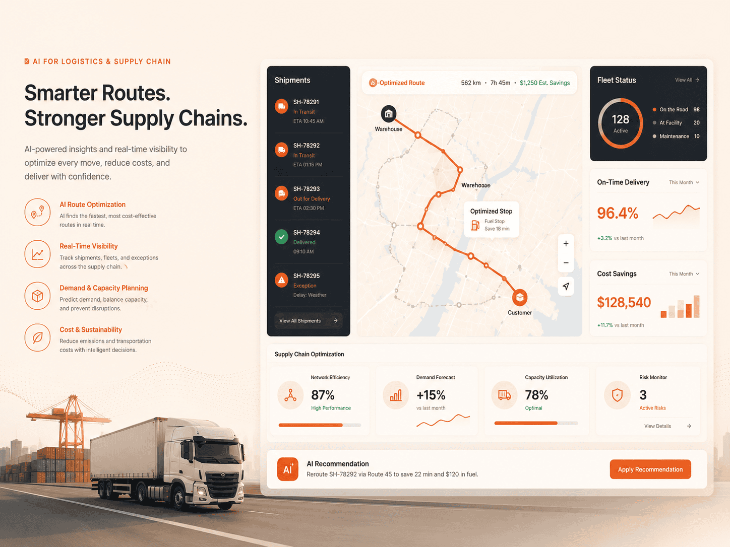 AI for Logistics & Supply Chain digitallyscaled