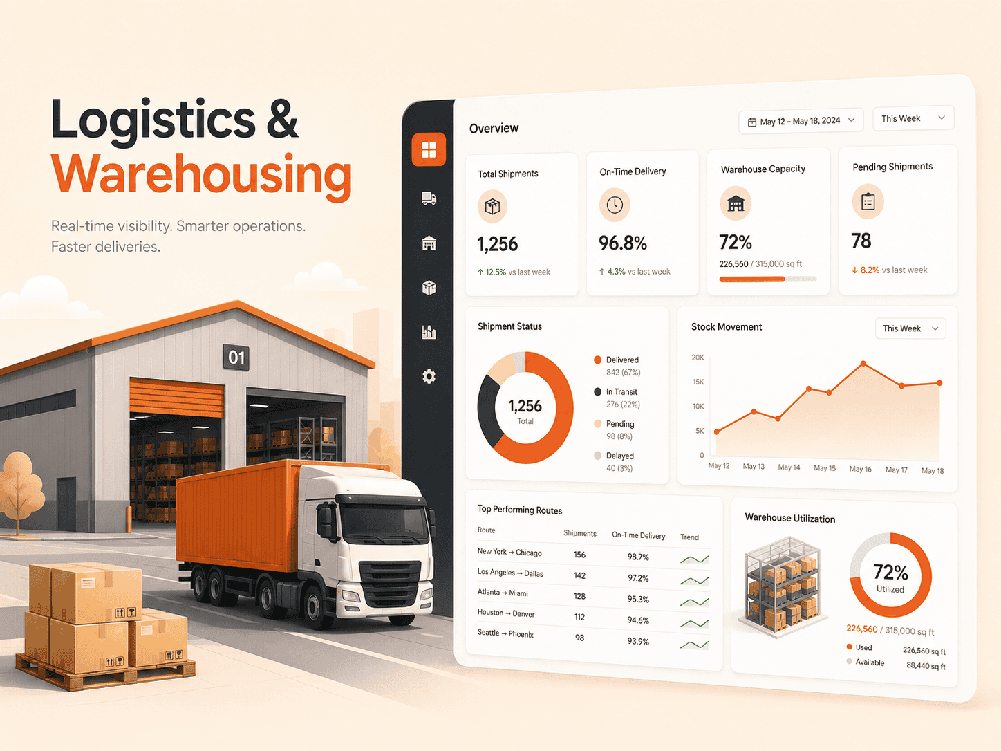 Logistics & Warehousing digitallyscaled