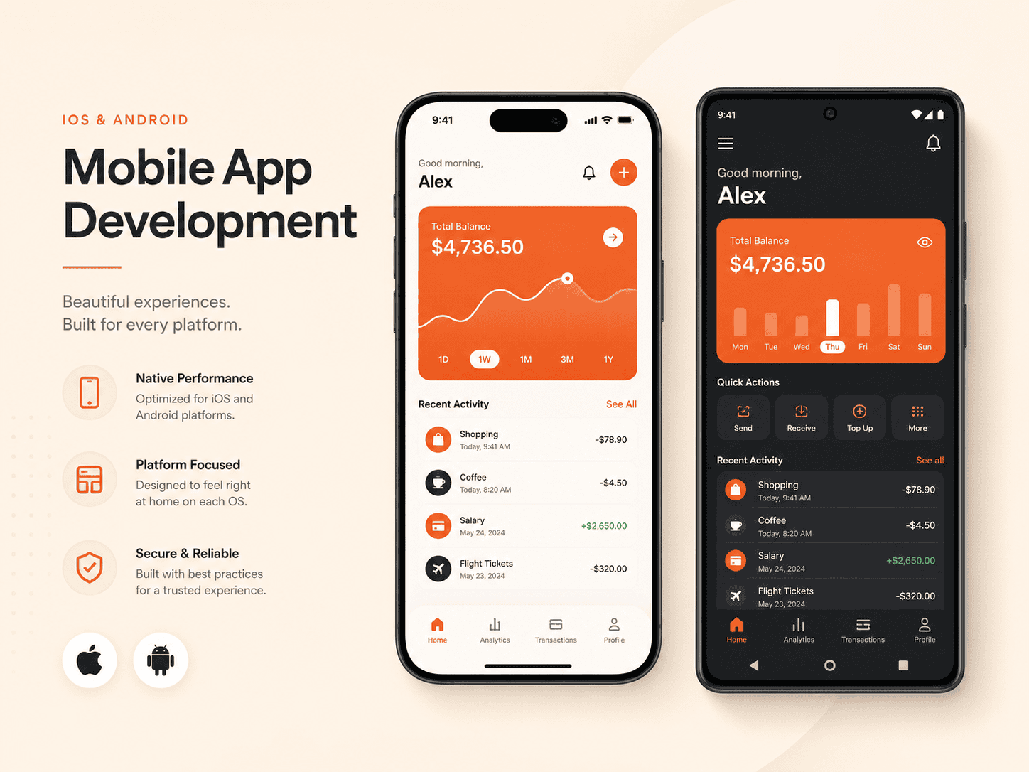 Mobile App Development (iOS & Android) digitallyscaled