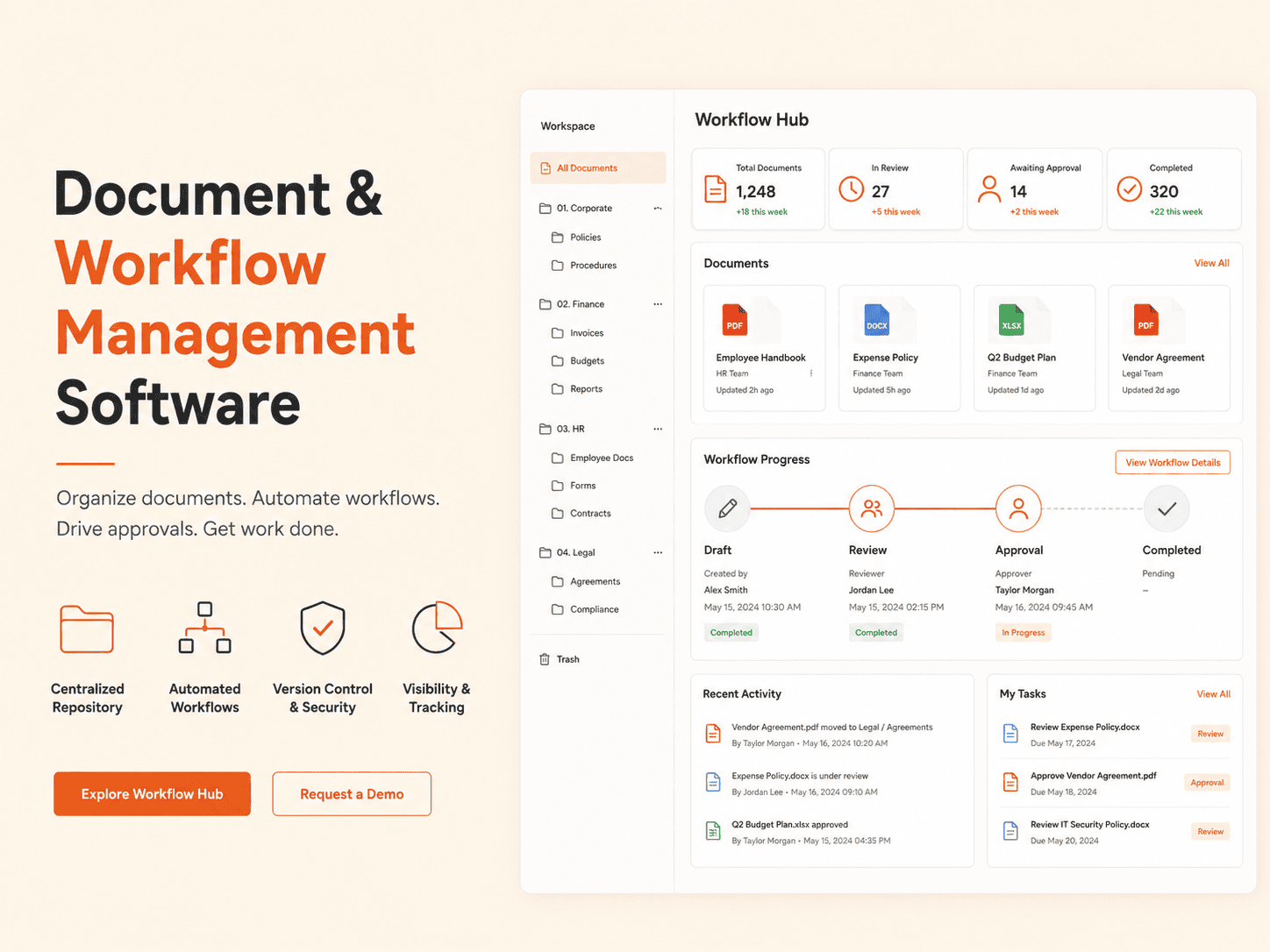 Document & Workflow Management Software digitallyscaled