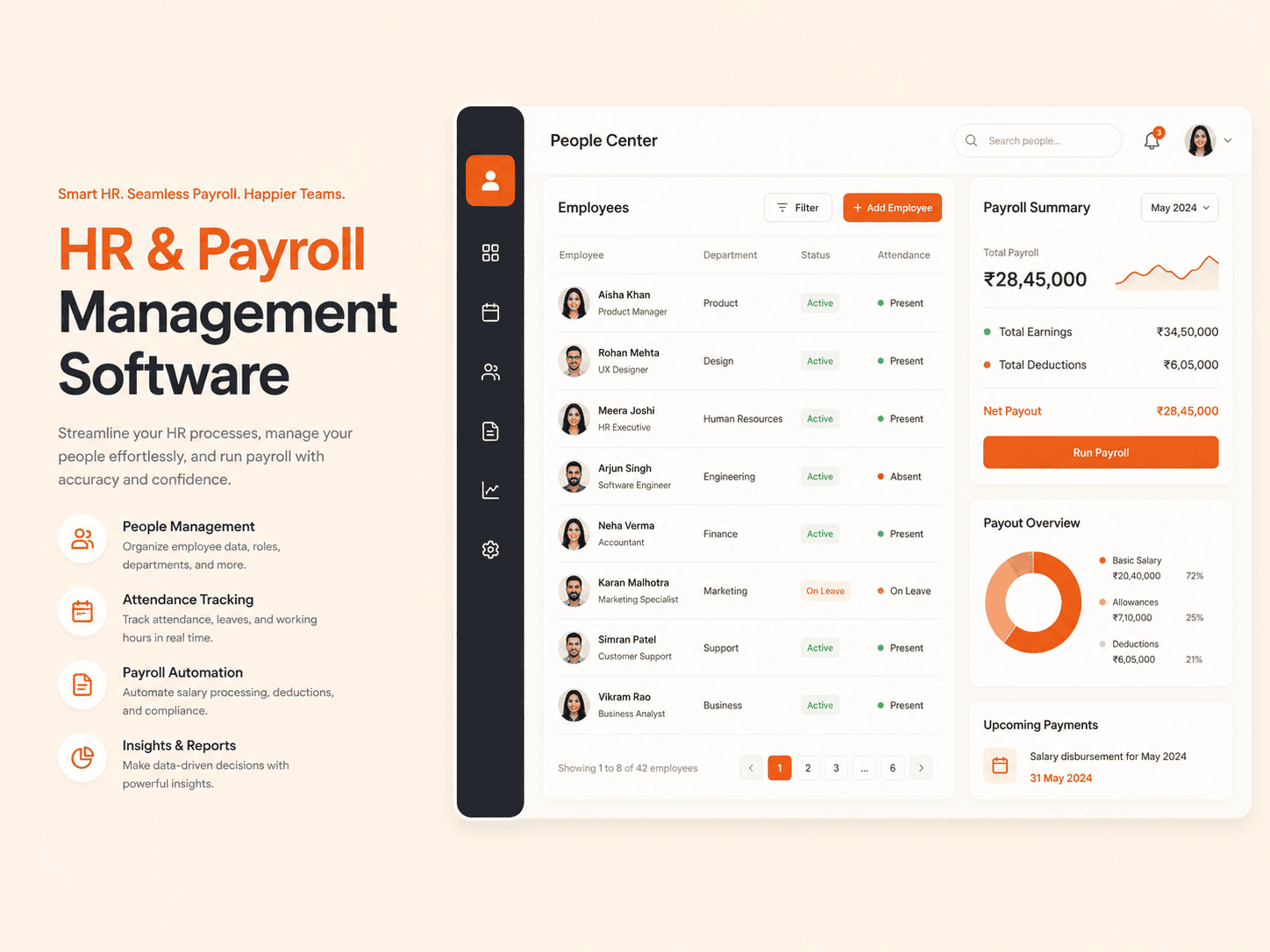 HR & Payroll Management Software digitallyscaled