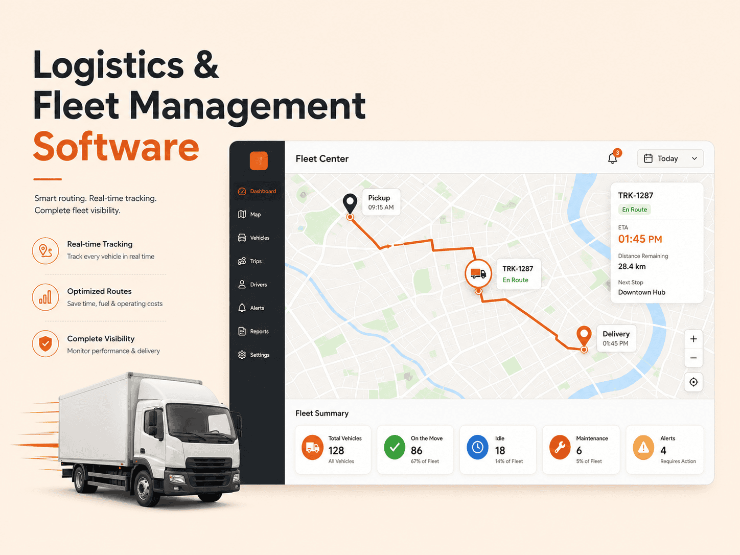Logistics & Fleet Management Software digitallyscaled